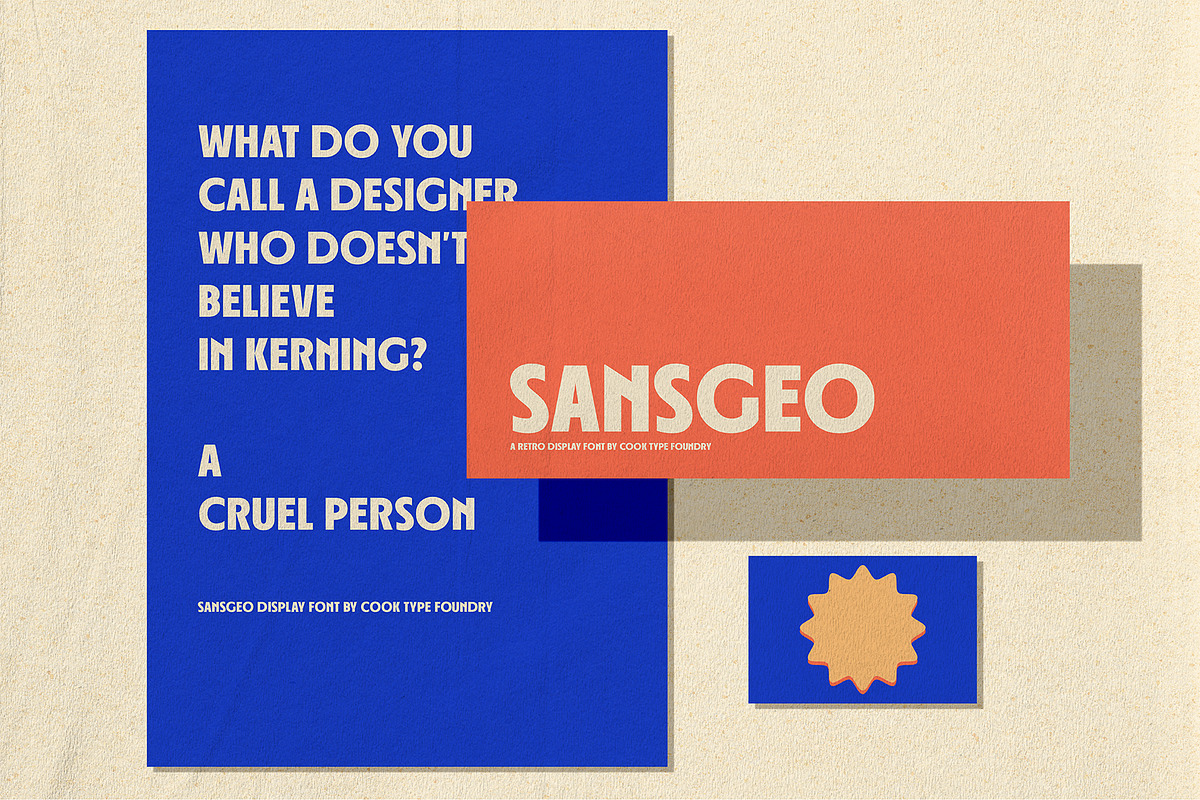 Sansgeo Geometric Sans, a Sans Serif Font by graphicook (Photo 9 of 10)