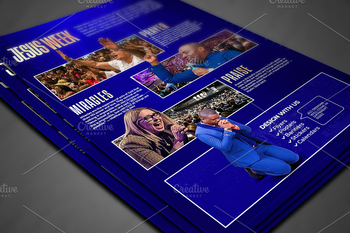 Church Poster design Instagram Templ, a Social Media Template by church flyer templates (Photo 4 of 4)