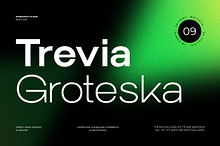 Trevia Groteska – Modern Grotesk