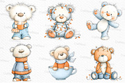 Whimsical  Cute Teddy Bear, an Illustration by Craft Nest (Thumbnail 5 of 6)