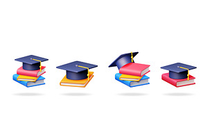 Set of 3d vector illustrations of, an Object Illustration by Abscent