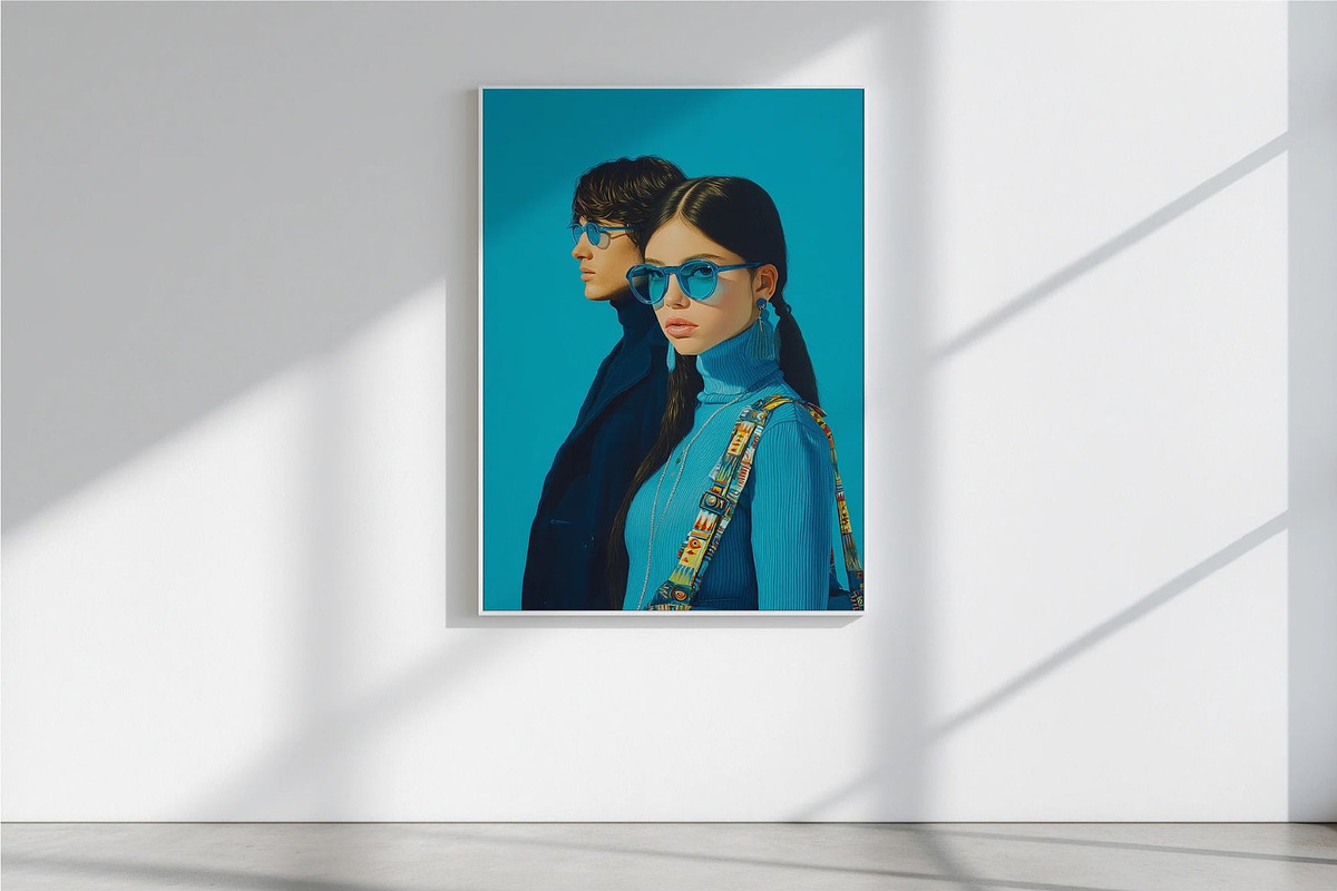 Clean Modern Wall Frame Mockup, an Advertising Mockup by Simplify Creative (Photo 3 of 3)