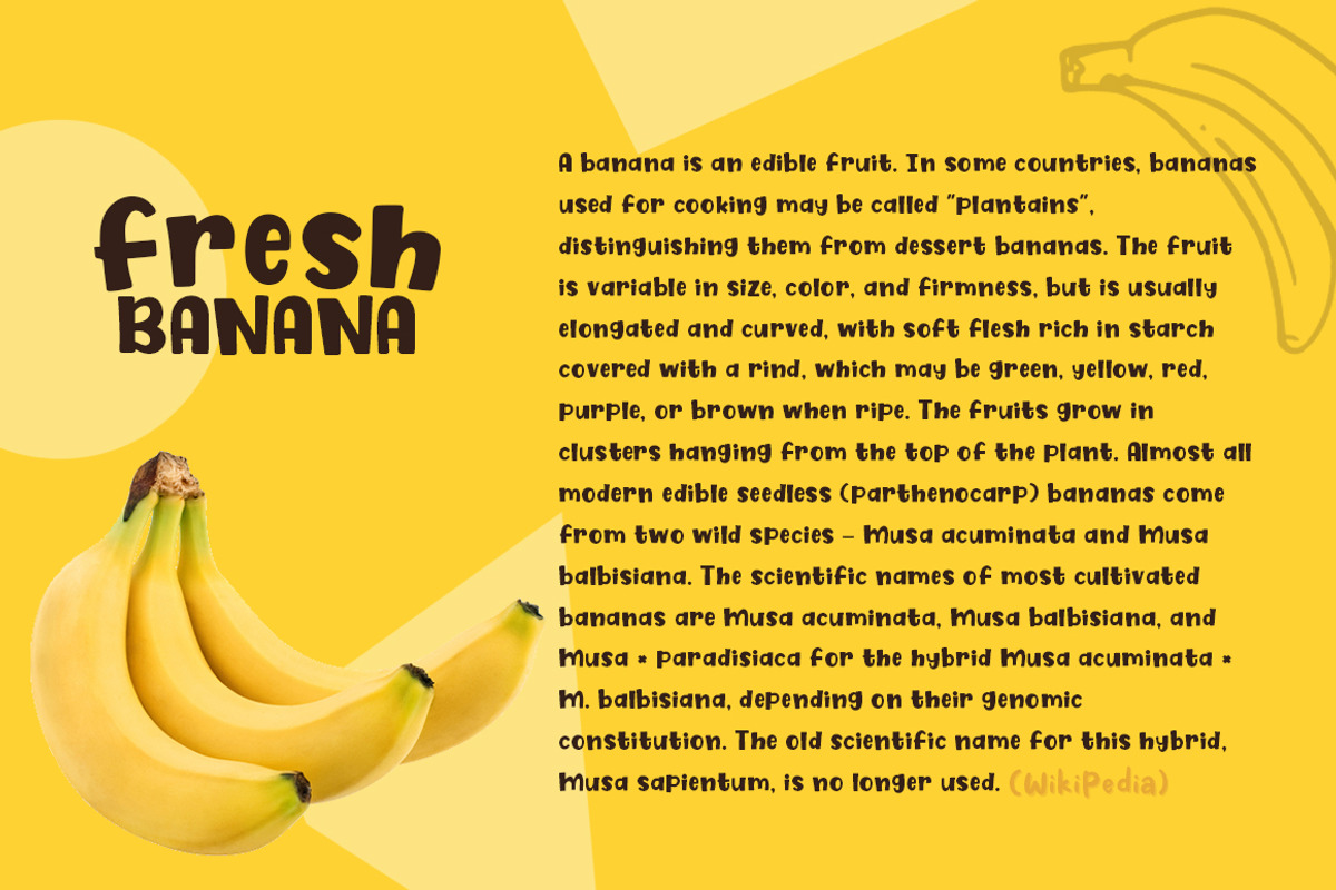 Fresh Banana preview 2