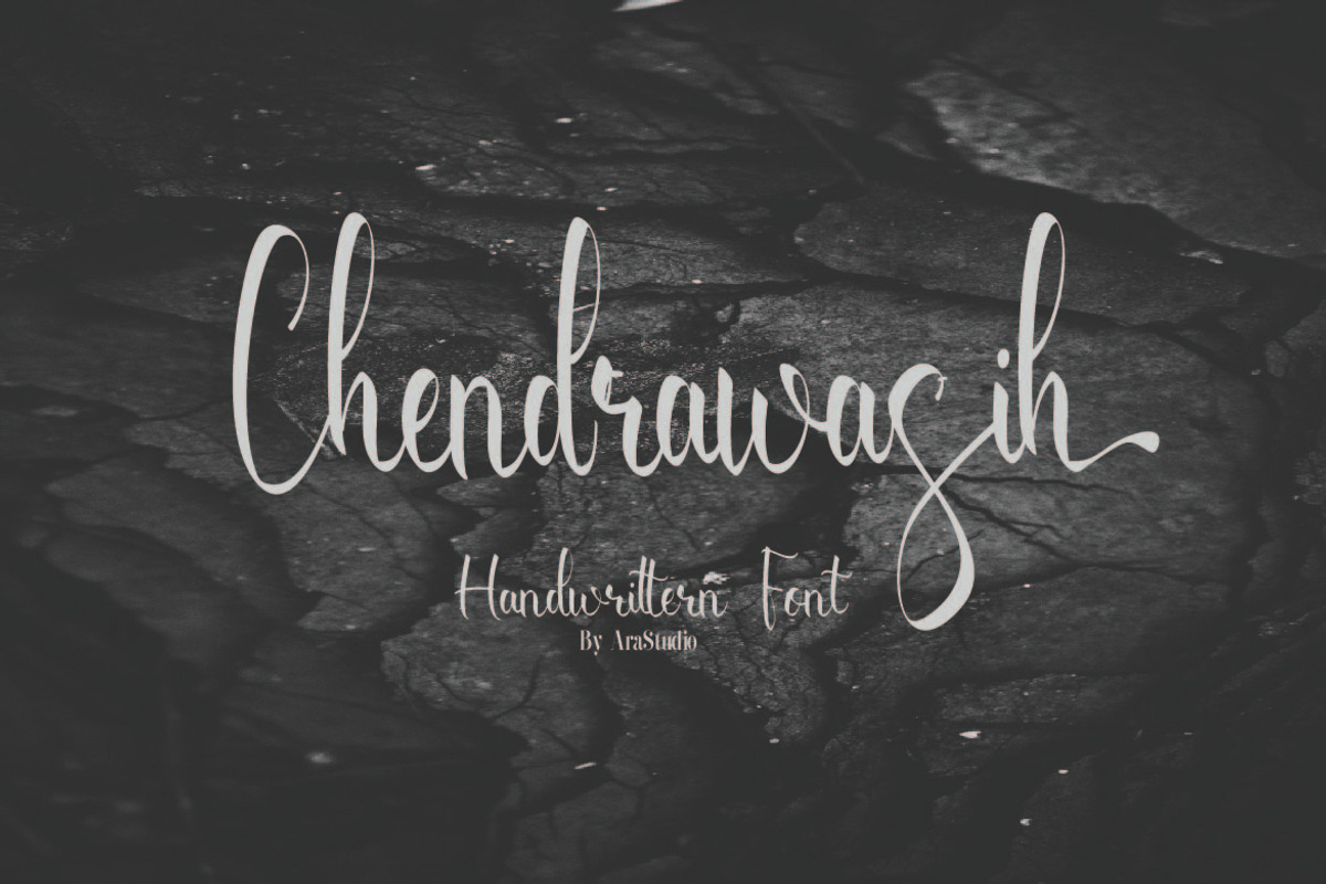 Chendrawasih, a Script Font by AleraStudio (Photo 1 of 6)