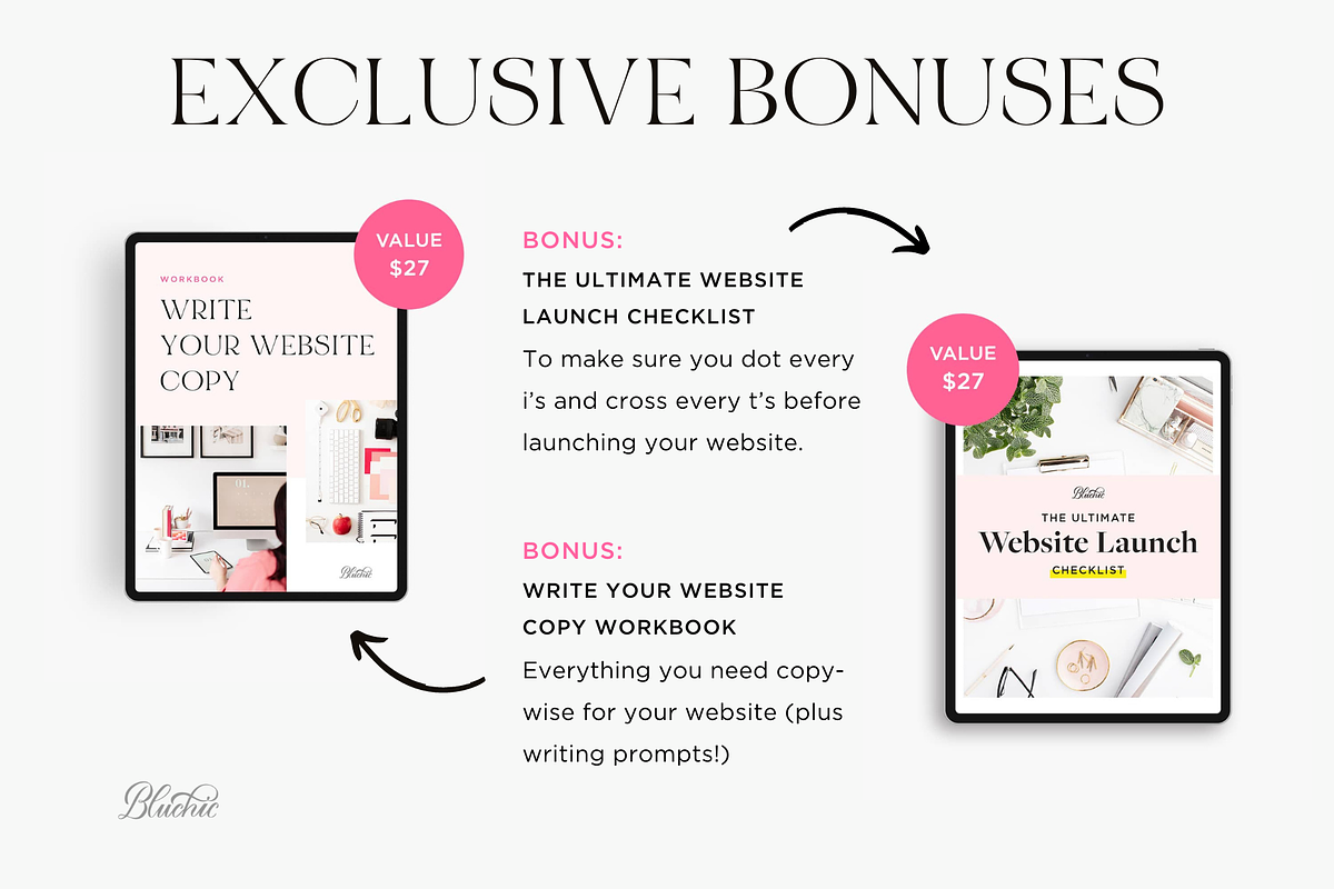 ChicLuxe Elementor WordPress Theme, a WordPress Template by Bluchic (Photo 4 of 5)