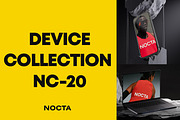 Device Mockup Collection NC-20, a Device Mockup by NOCTA SUPPLY (Thumbnail 1 of 5)