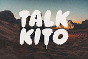 Faster Brush Font Display, a Sans Serif Font by Maulana Creative (Thumbnail 3 of 6)