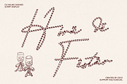 CS Aisling Dashed, a Script Font by Craft Supply Co. (Thumbnail 7 of 8)