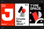 Jechro - Modern Geometric Family, a Sans Serif Font by Say Studio (Thumbnail 2 of 10)