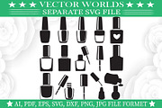 Nail Polish Svg, Nail, Polish Svg, an Object Graphic by VectorWorlds (Thumbnail 1 of 3)