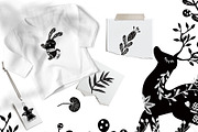 Scandinavian Christmas illustration, an Animal Illustration by Usis (Thumbnail 3 of 16)