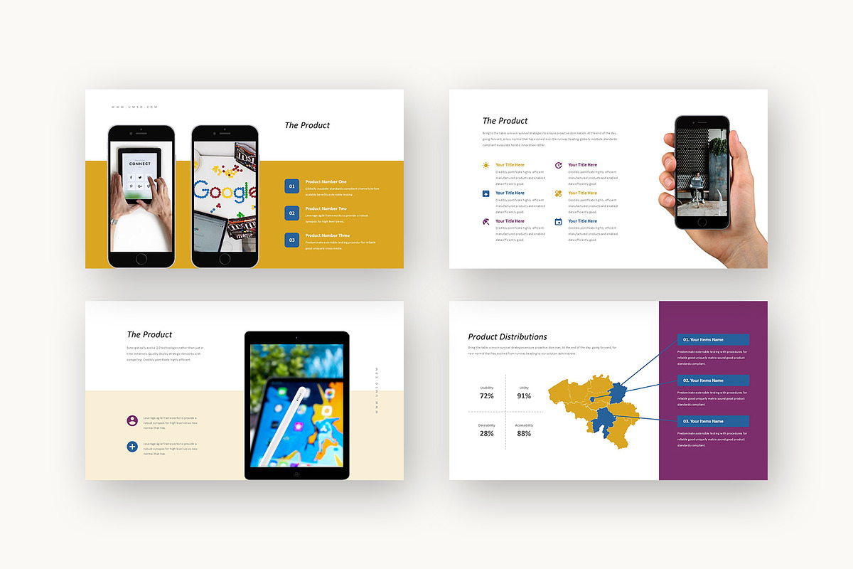 Umso : App Biz Promo Powerpoint preview 5