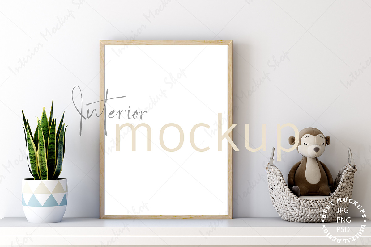 Frame mockup-kids, a Resume Template by Mockup Shop (Photo 1 of 2)