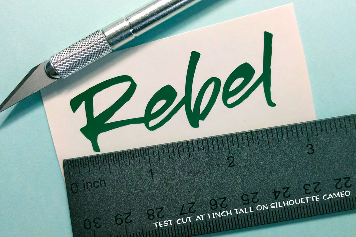 Saboteur: a moody inky font, a Handwritten Font by Missy Meyer (Photo 9 of 9)
