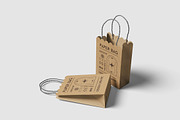 Professional Paper Bag Mockup, an Advertising Mockup by bimockup (Thumbnail 3 of 6)