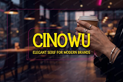 Cinowu - Elegant Serif Typeface, a Serif Font by Astuti Studio (Thumbnail 4 of 25)