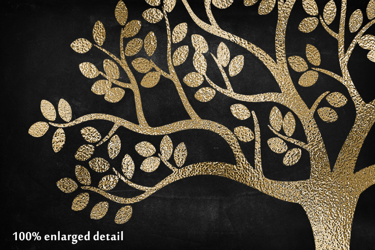 Golden Tree Silhouettes PNG, an Object Graphic by CatgoDigital (Photo 4 of 4)