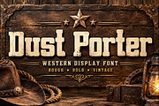 Dust Porter, a Sans Serif Font by Wow Magic (Thumbnail 1 of 6)