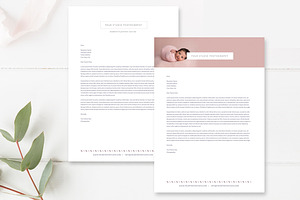 Photographer Letterhead Templates