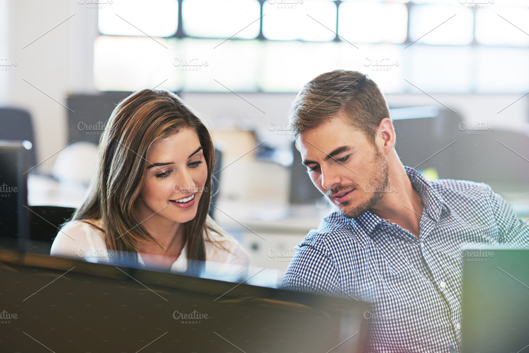 Sharing some interesting new ideas, a Photo by Peopleimages.com