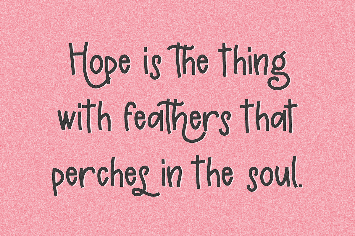 Enchanted Avenue Sans, a Handwritten Font by Beck McCormick (Photo 7 of 10)