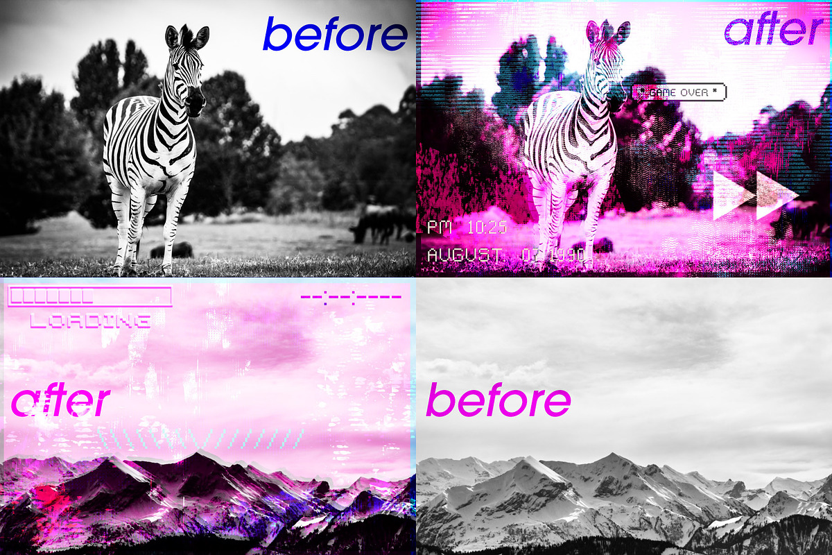 Glitching Brushes for Procreate preview 4