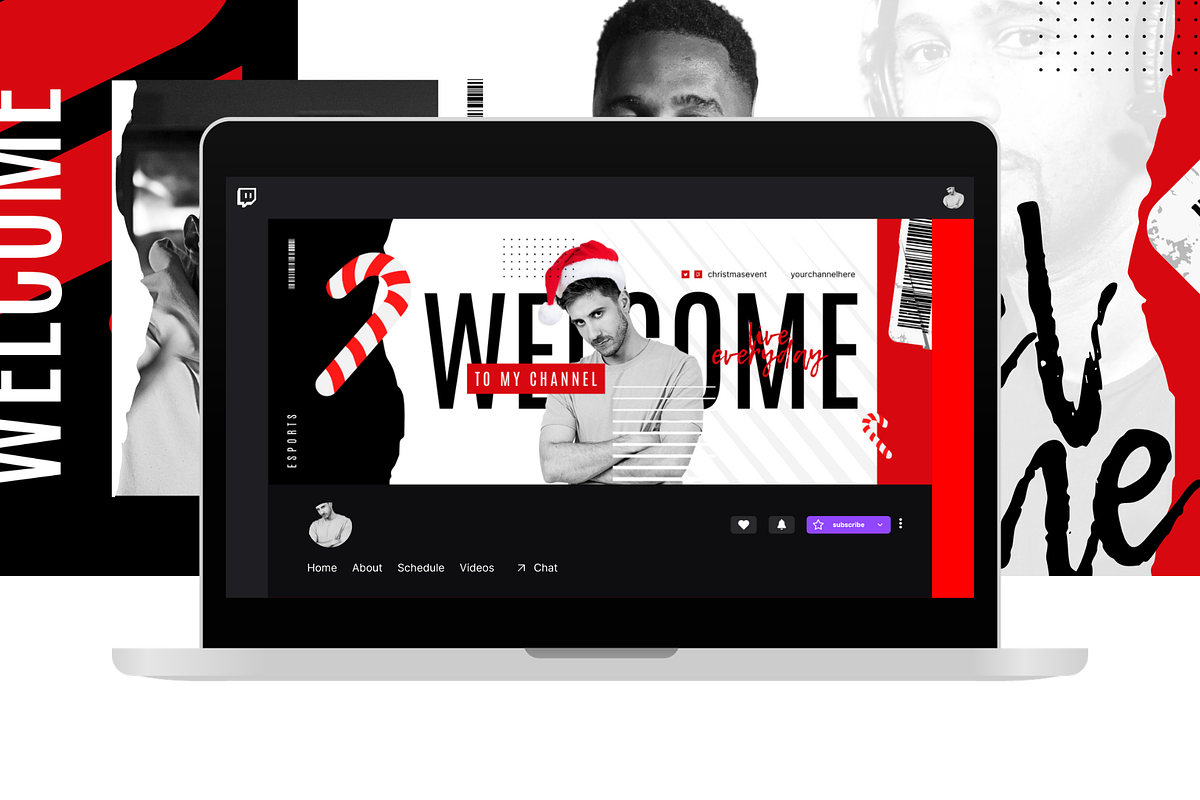 Christmas Esports Stream Overlay, a Design Template by Angkalimabelas (Photo 2 of 5)