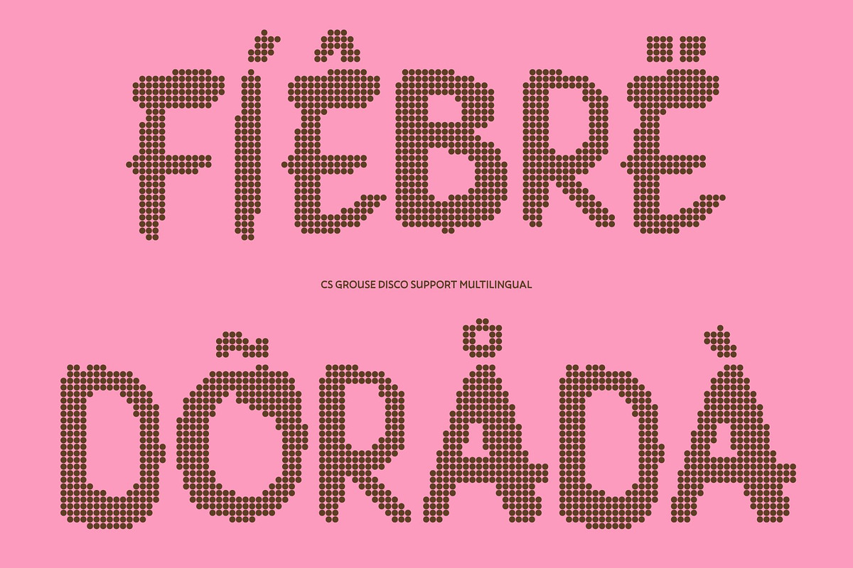 CS Grouse Disco, a Handwritten Font by Craft Supply Co. (Photo 7 of 8)