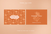 Peach Floral Wedding Templates, a Print Template by Shwet Art (Thumbnail 9 of 10)