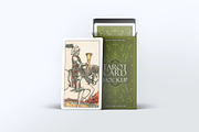 Tarot Card Mock-Up, an Advertising Mockup by DesignRushMarket (Thumbnail 5 of 8)