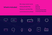 30 Gaming Icons, an Outline Icon by Likewise Design Co. (Thumbnail 2 of 4)