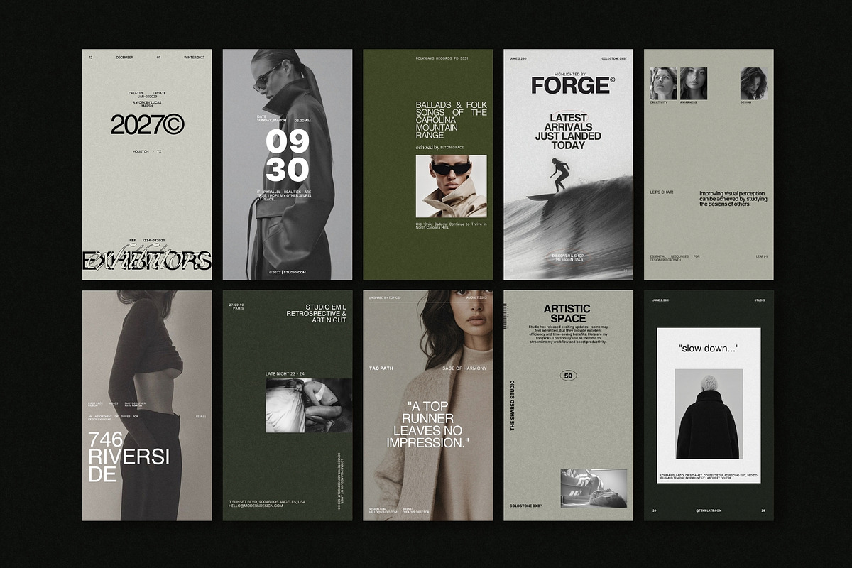 ZORA | Instagram Post & Story (I), a Social Media Template by The Aesthetic Studio (Photo 6 of 10)