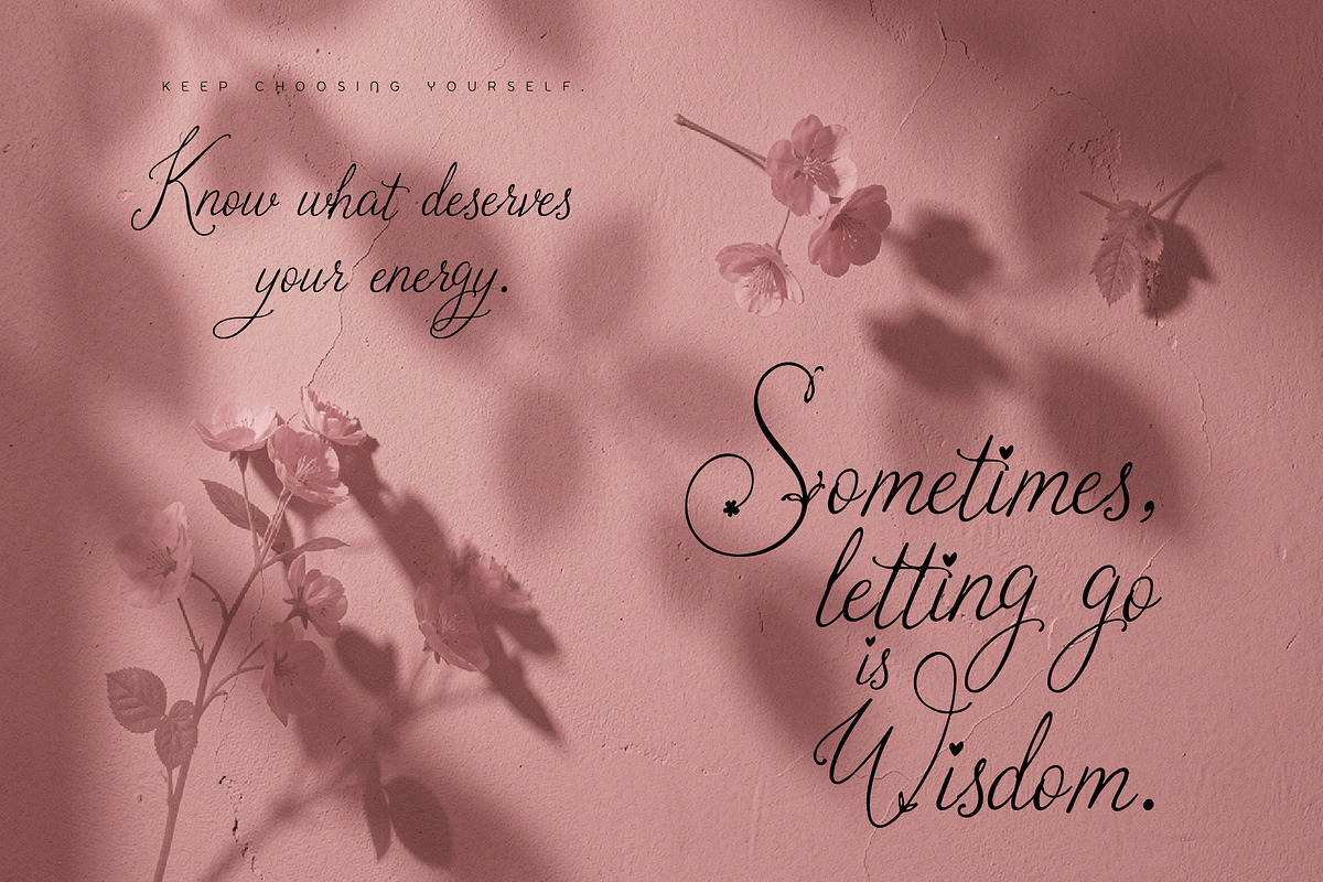 Arine Rosevaly - Romantic Script, a Script Font by HypeWorksCo (Photo 7 of 15)