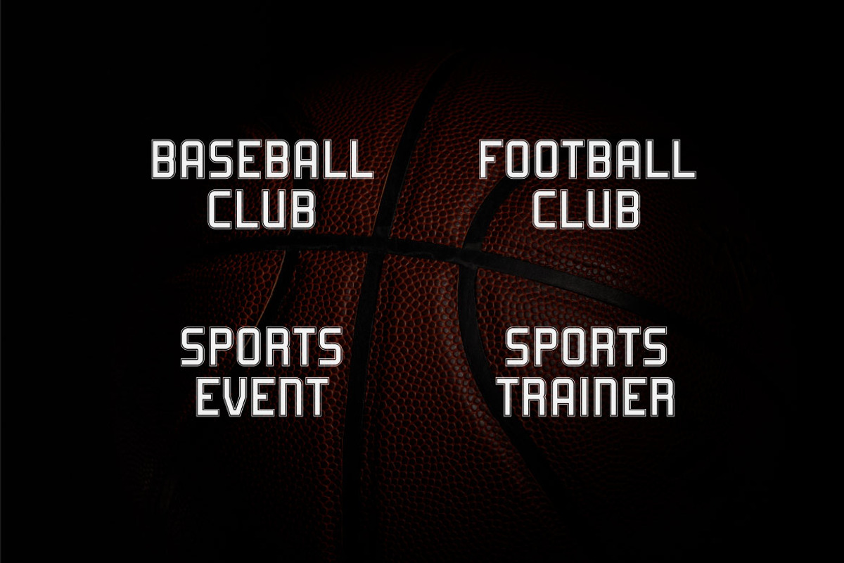 Sports Invation - Sport Gaming Font, a Font by Mightyfire (Photo 3 of 3)