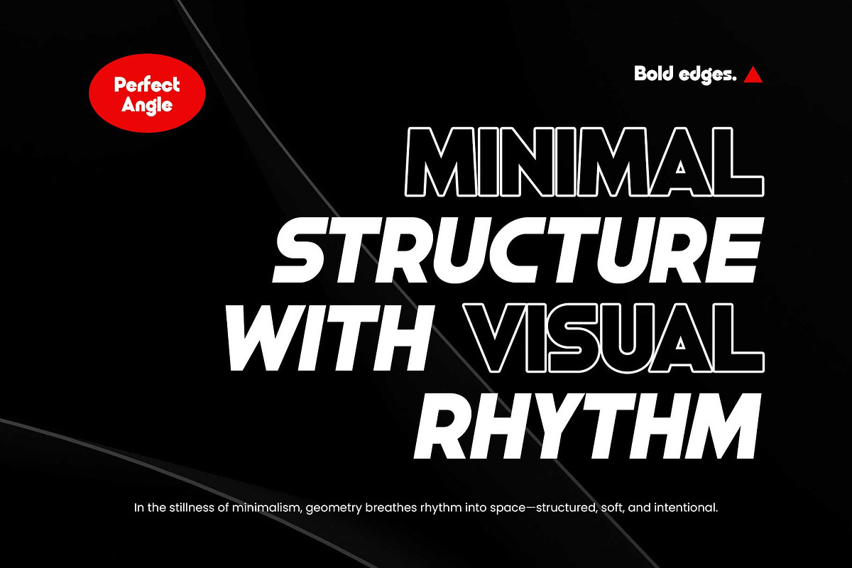 Mongule - Geometric Futuristic, a Sans Serif Font by Arterfak Project (Photo 2 of 13)