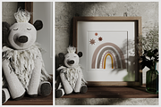 Modern Baby Room | 9 Frame Mockups, a Print Template by Creative Studio HZ (Thumbnail 8 of 9)