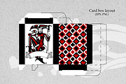Engraved playing cards for poker, an Object Illustration by Retro Graphic Box (Thumbnail 4 of 5)