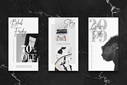 BW Instagram Stories Template/ Store, a Social Media Template by MH Design Template (Thumbnail 8 of 12)