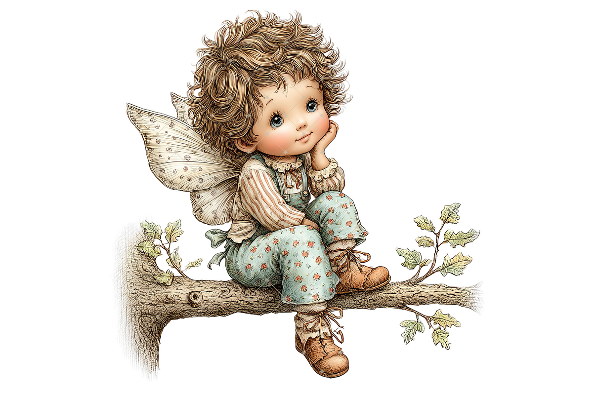Fairy Boy Clipart PNG, an Illustration by Memories By Lea (Photo 5 of 20)
