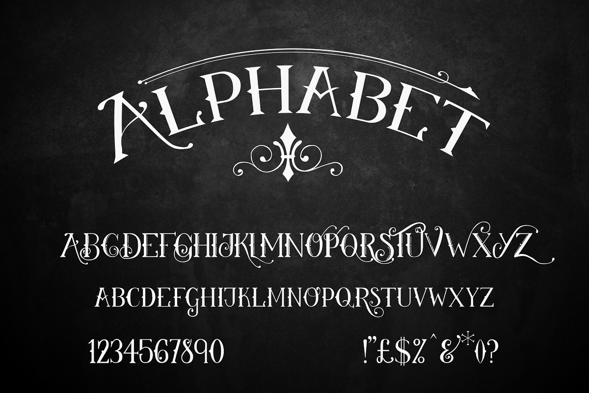 Wanderlust:Vintage Display Font preview 3