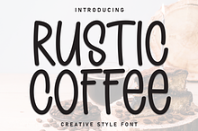 Rustic Coffee | Script Font
