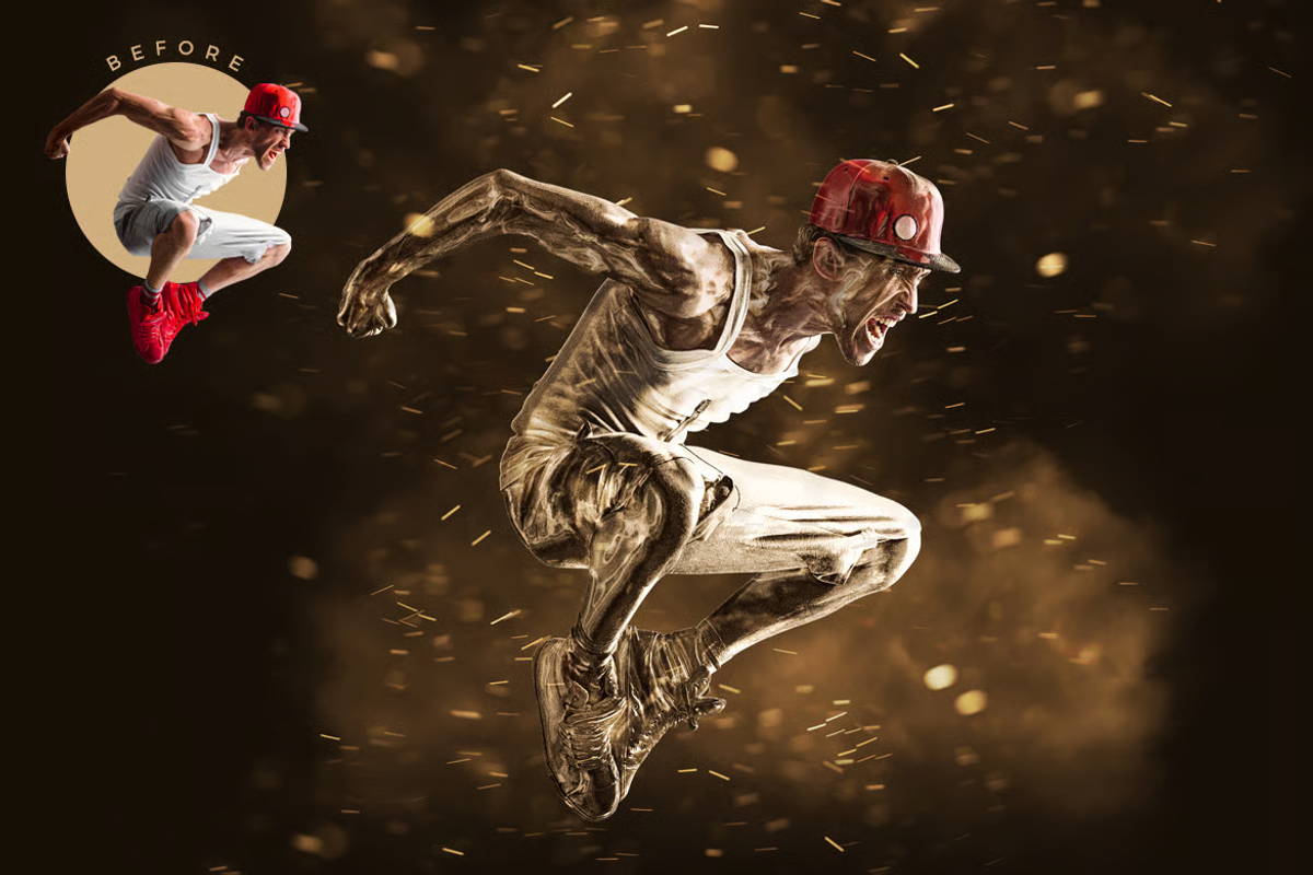 Gold Fantasy Photoshop Action, an Action Add-On by iHemalaya (Photo 3 of 9)