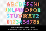 Neon Color Font family, a Symbol Font by Font Craft Studio (Thumbnail 11 of 11)