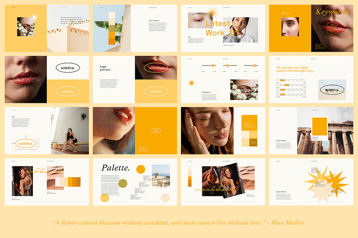 SOLSTICA-Powerpoint Brand Guidelines, a Presentation Template by Elokka Std. (Photo 11 of 13)