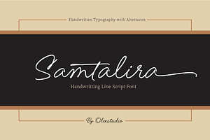 Samtalira - Handwriting Script