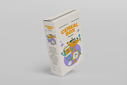 Cereal Box Mockup, an Advertising Mockup by xavier_studio (Thumbnail 5 of 5)