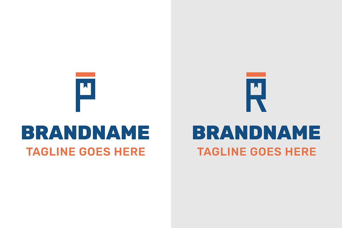 Letter P R Packaging Logo Set, a Branding & Logo Template by Pray Art Design Studio