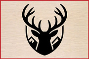 20 Deer Antler Mountain Silhouette, an Animal Illustration by Artivon (Thumbnail 4 of 4)