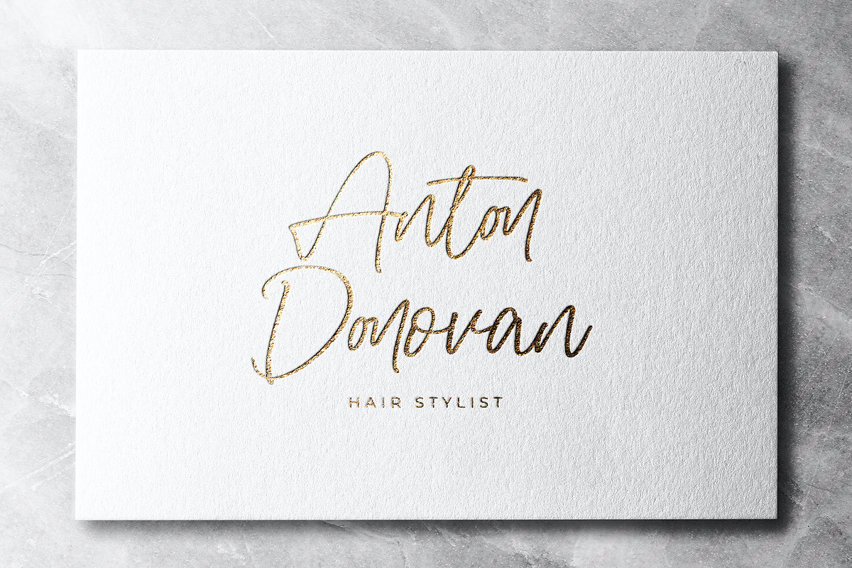 Vatteny Rose - Signature Script Font, a Script Font by StringLabs (Photo 9 of 11)