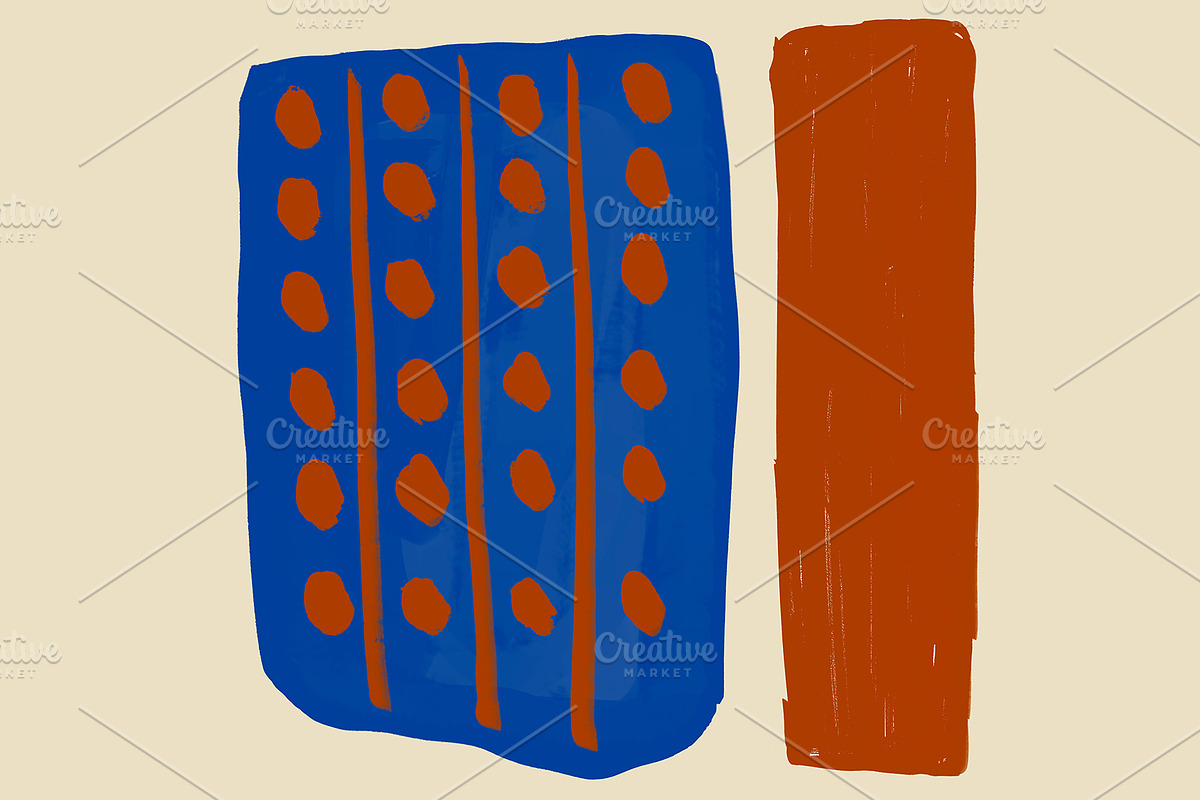 6-Hand Drawn Vintage Patterns, a Pattern Graphic by sergiowashere (Photo 4 of 9)